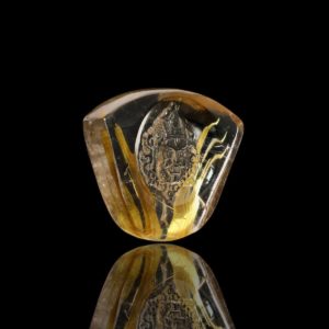 Mặt Hoàng Tài Bảo Thiên - Tóc vàng bã mía #MTV0133 1