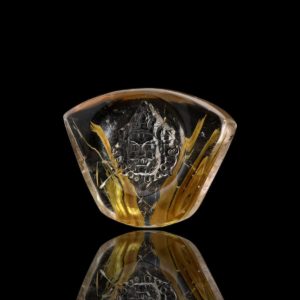 Mặt Hoàng Tài Bảo Thiên - Tóc vàng bã mía #MTV0133 2