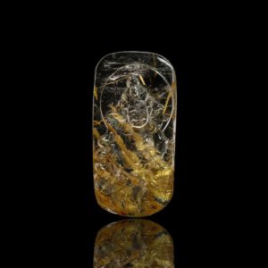 Mặt Hoàng Tài Bảo Thiên - Tóc vàng bã mía #MTV0135