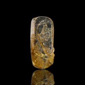 Mặt Hoàng Tài Bảo Thiên - Tóc vàng bã mía #MTV0135 1