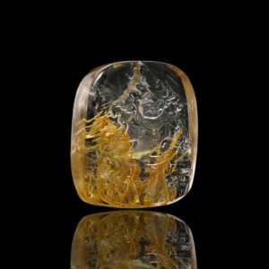 Mặt Hoàng Tài Bảo Thiên - Tóc vàng bã mía #MTV0136 1