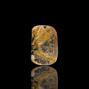 Mặt Hoàng Tài Bảo Thiên - Tóc vàng bã mía #MTV0142 2