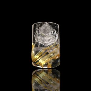 Mặt Hoàng Tài Bảo Thiên - Tóc vàng bã mía #MTV0144