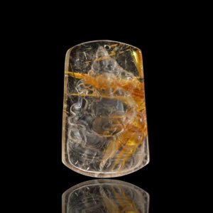 Mặt Hoàng Tài Bảo Thiên - Tóc vàng bã mía #MTV0147