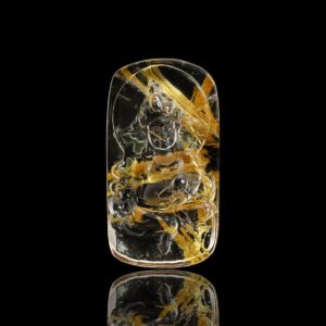 Mặt Hoàng Tài Bảo Thiên - Tóc vàng bã mía #MTV0150