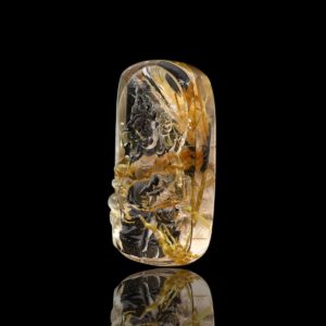 Mặt Hoàng Tài Bảo Thiên - Tóc vàng bã mía #MTV0150 2