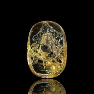 Mặt Hoàng Tài Bảo Thiên - Tóc vàng bã mía #MTV0154