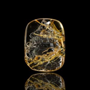 Mặt Hoàng Tài Bảo Thiên - Tóc vàng bã mía #MTV0157