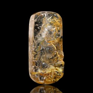 Mặt Hoàng Tài Bảo Thiên - Tóc vàng bã mía #MTV0159 1