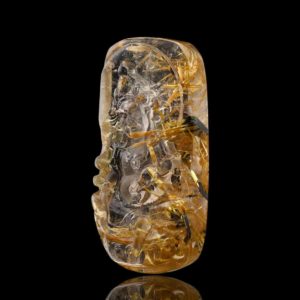 Mặt Hoàng Tài Bảo Thiên - Tóc vàng bã mía #MTV0159 2