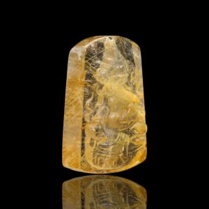 Mặt Hoàng Tài Bảo Thiên - Tóc vàng bã mía #MTV0160 1