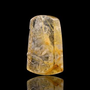 Mặt Hoàng Tài Bảo Thiên - Tóc vàng bã mía #MTV0160 2