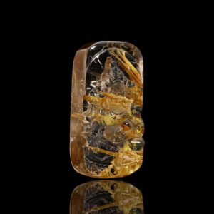 Mặt Hoàng Tài Bảo Thiên - Tóc vàng bã mía #MTV0166 1