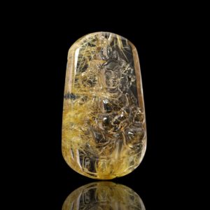 Mặt Hoàng Tài Bảo Thiên - Tóc vàng bã mía #MTV0169 1