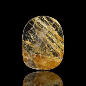 Mặt Hoàng Tài Bảo Thiên - Tóc vàng bã mía #MTV0170