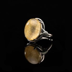 Nhẫn Thạch Anh Tóc Vàng #NTA0001 2