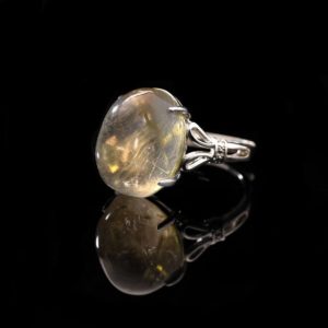 Nhẫn Thạch Anh Tóc Vàng #NTA0004 2