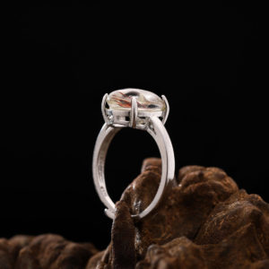 Nhẫn Thạch Anh Tóc Đỏ #NTA0009 5