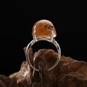 Nhẫn Thạch Anh Tóc Đỏ #NTA0015 3