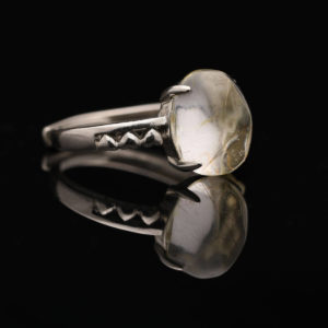 Nhẫn Thạch Anh Tóc Vàng #NTA0016 2