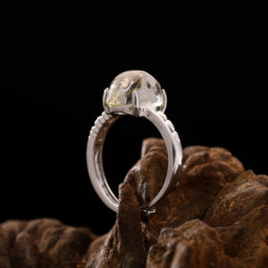 Nhẫn Thạch Anh Tóc Vàng #NTA0017 5