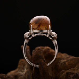 Nhẫn Thạch Anh Tóc Đỏ #NTA0018 3