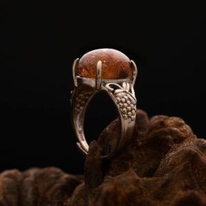 Nhẫn Thạch Anh Tóc Đỏ #NTA0019 5