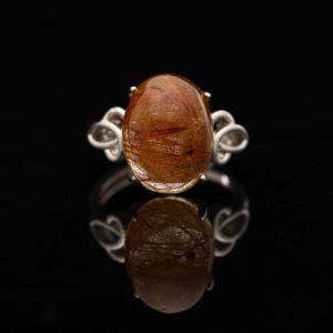 Nhẫn Thạch Anh Tóc Đỏ #NTA0020