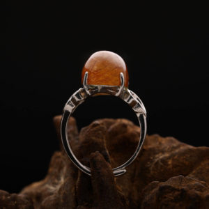 Nhẫn Thạch Anh Tóc Đỏ #NTA0020 3