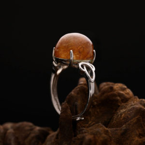 Nhẫn Thạch Anh Tóc Đỏ #NTA0020 5