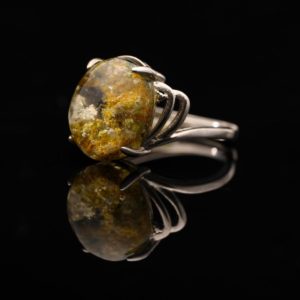 Nhẫn Thạch Anh Tóc Vàng #NTA0021 2