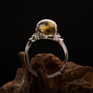 Nhẫn Thạch Anh Tóc Vàng #NTA0021 3