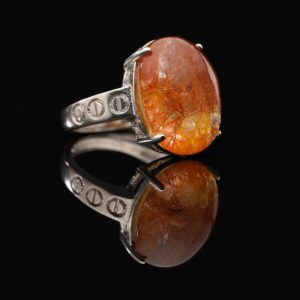 Nhẫn Thạch Anh Tóc Đỏ #NTA0024 1