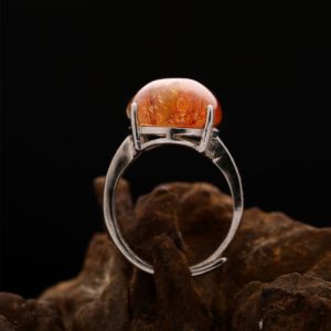 Nhẫn Thạch Anh Tóc Đỏ #NTA0024 3