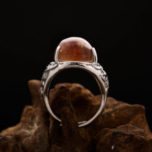 Nhẫn Thạch Anh Tóc Đỏ #NTA0026 3