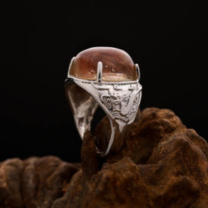 Nhẫn Thạch Anh Tóc Đỏ #NTA0026 5