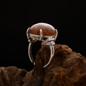 Nhẫn Thạch Anh Tóc Đỏ #NTA0027 5