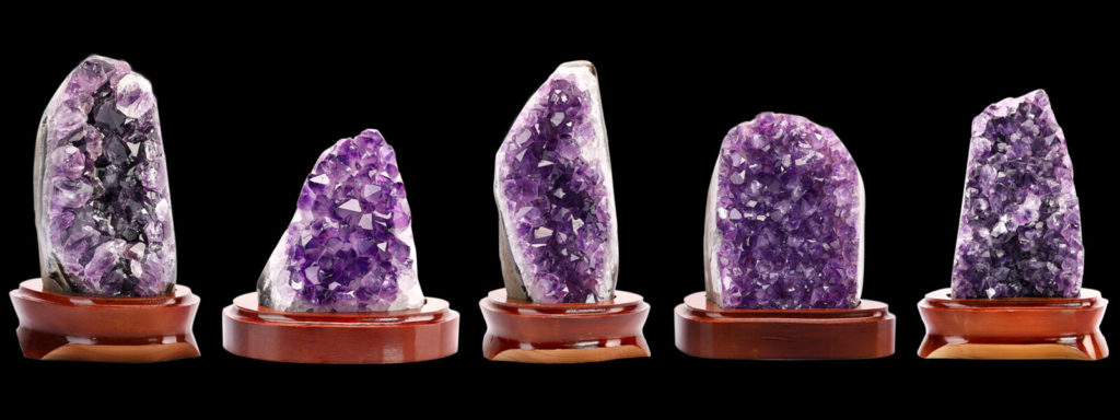 Hốc Đá Thạch Anh Tím