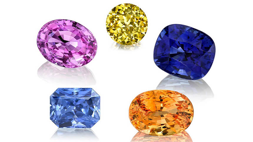 Những viên đá Sapphire được nhiều người mến mộ.