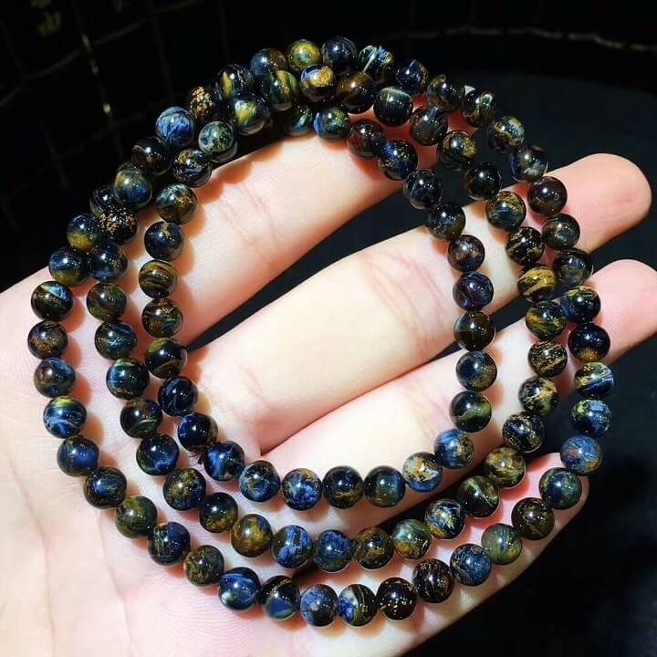 Vòng đá giông bão Pietersite tự nhiên