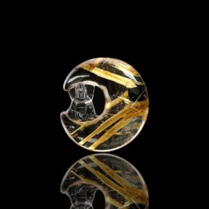 Mặt Phật Quan Thế Âm Bồ Tát - Tóc vàng bã mía #MTV0099