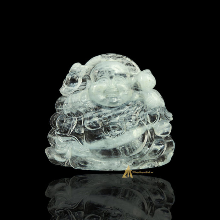 Mặt Phật Di Lặc Aquamarine #MAQ0003