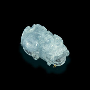 Mặt Tỳ Hưu Aquamarine #MAQ0004