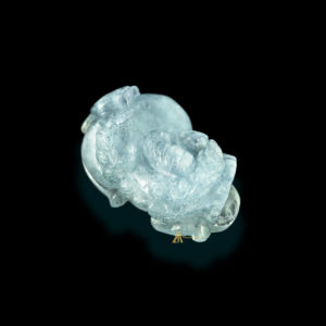 Mặt Tỳ Hưu Aquamarine #MAQ0005