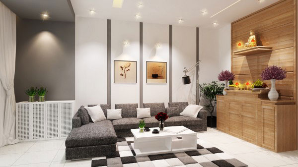 5 CÁCH BỐ TRÍ PHÒNG KHÁCH HỢP PHONG THỦY