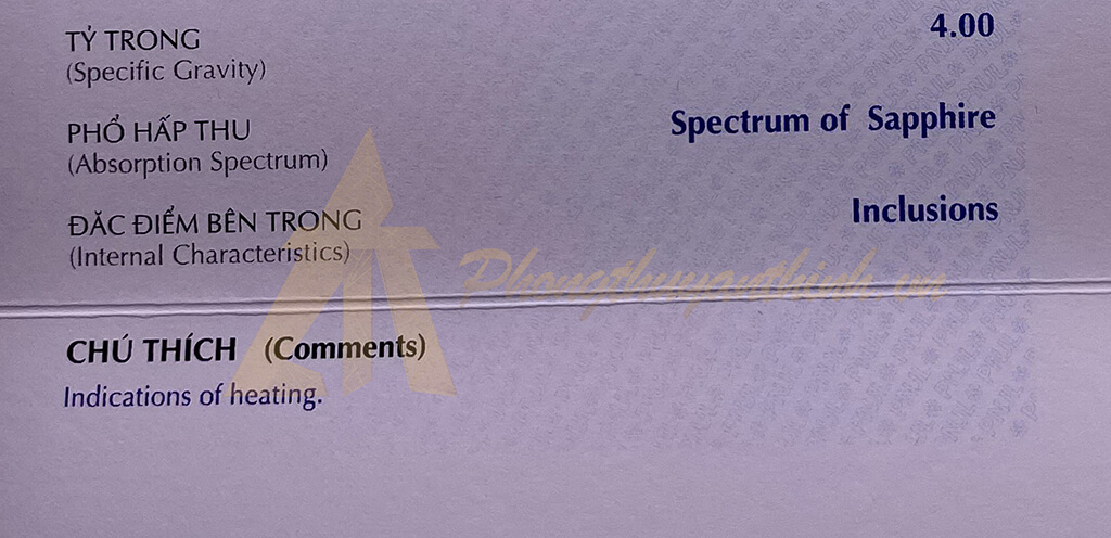 Dấu Hiệu Xử Lý Nhiệt