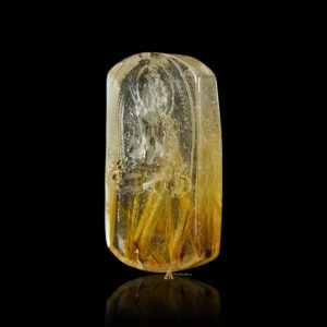 Mặt Văn Thù Bồ Tát - Tóc vàng bã mía #MTV0178