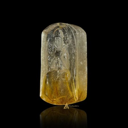 Mặt Đại Thế Chí Bồ Tát - Tóc vàng bã mía #MTV0179