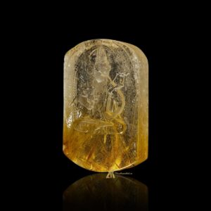 Mặt Phật Hư Không Tạng Bồ Tát - Tóc vàng bã mía #MTV0183