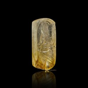 Mặt Phật Văn Thù Bồ Tát - Tóc vàng bã mía #MTV0188